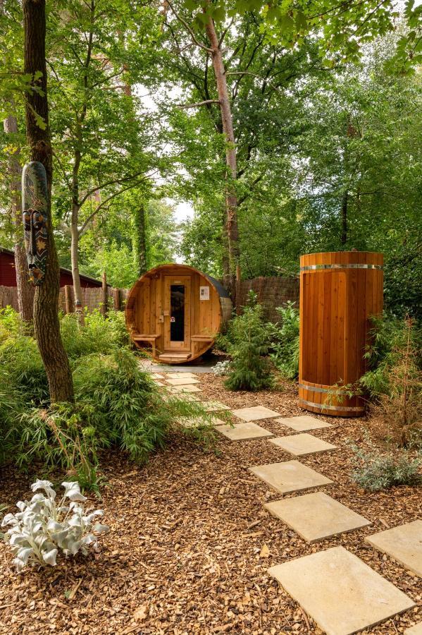 Zen-Bungalow No 4 Met Sauna En Hottub Rheezerveen Exteriér fotografie
